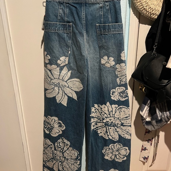 SOLD NWT Free People Talia Trouser Flare Jeans size 25 - Picture 6 of 6